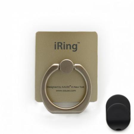 iRing Premium Champagne Gold Smartphone Haltegriff Standfuß